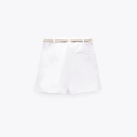 DOUBLE FACED BELTED SHORTS NWT - Picture 4 of 5